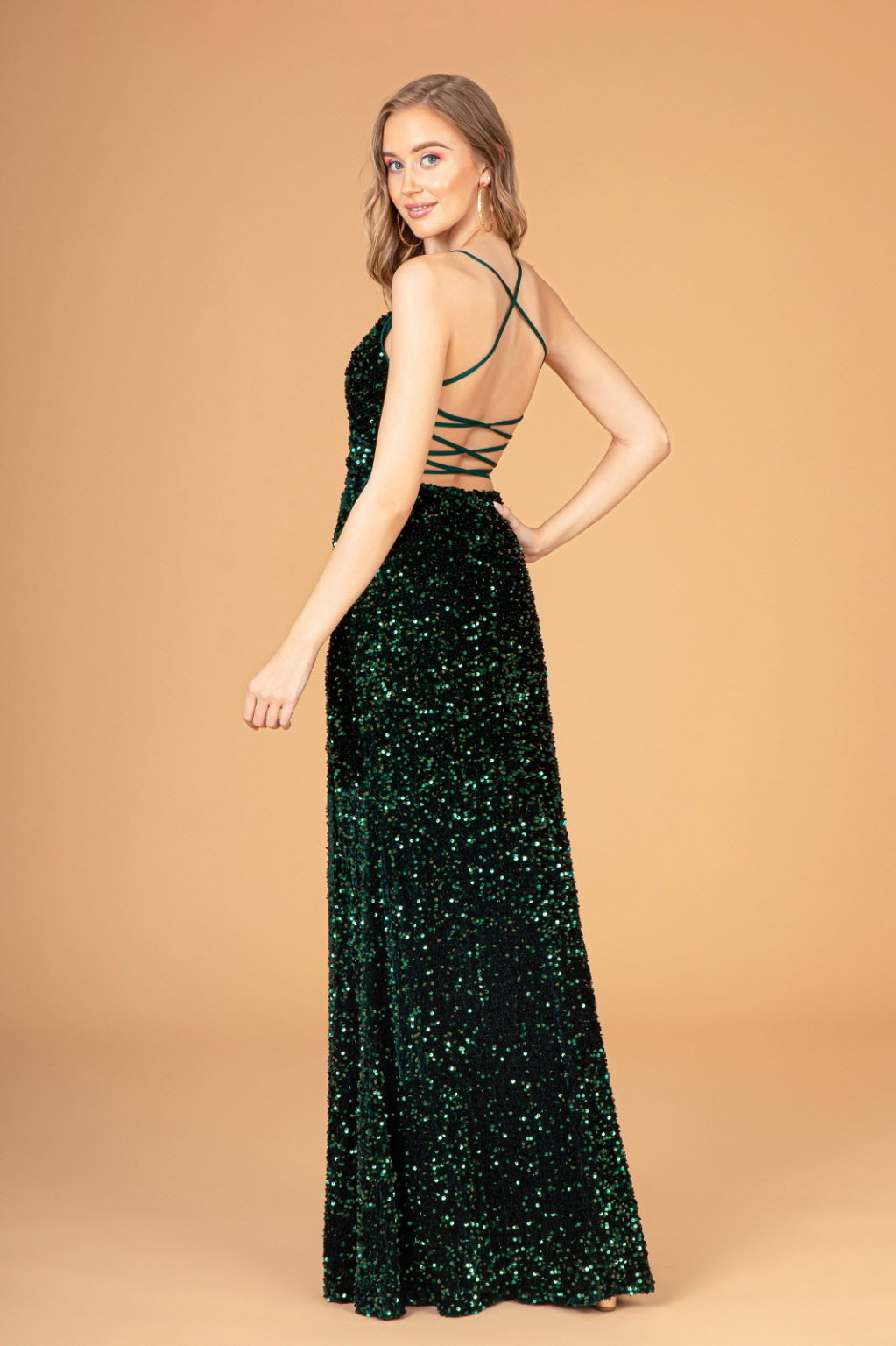 Elizabeth K GL3080 Prom Dress - Gold | NewYorkDress Elizabeth K GL3080 Prom Dress - Gold | NewYorkDress