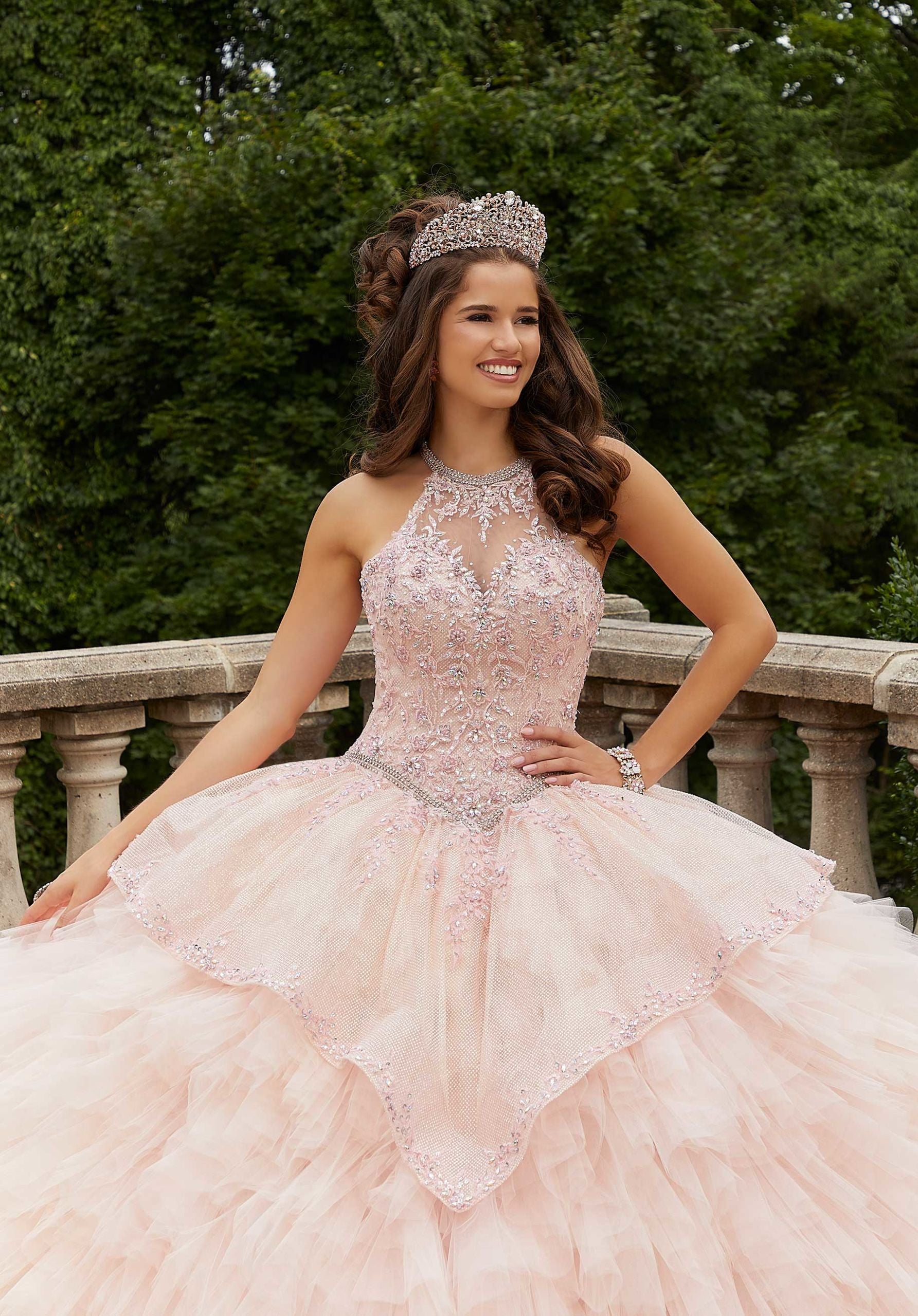 rose gold light pink quinceanera dresses Pink Quinceaera Dresses ABC Fashion